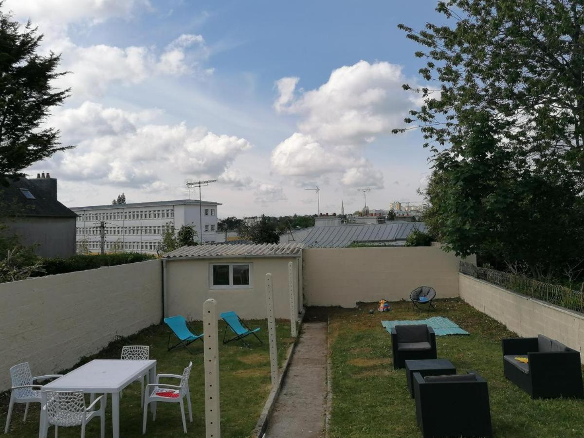 Appartement 3 Chambres - Parking - Wifi - Buanderie - Jardin Brest Eksteriør bilde